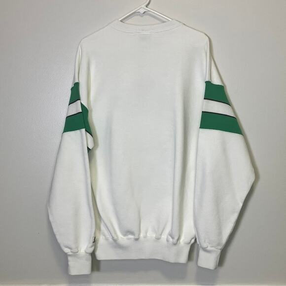 Vintage 1994 New York Jets Embroidered Large Logo Crewneck Sweatshirt Size XL - Picture 2 of 12